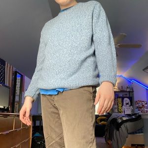sky blue old navy sweater!